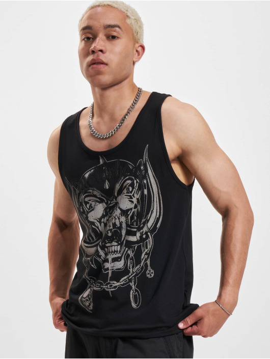 Brandit Tank Tops Motörhead Warpig musta