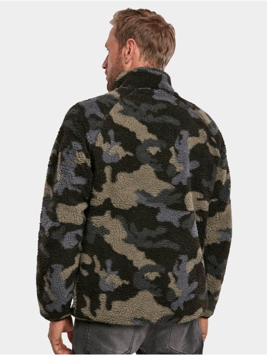Brandit trui Teddyfleece Troyer camouflage