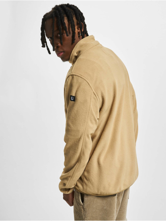 Brandit Trøjer Fleece Troyer beige