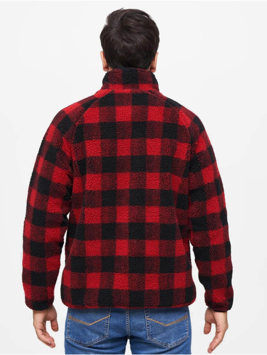 Brandit Trøjer Teddyfleece Troyer rød