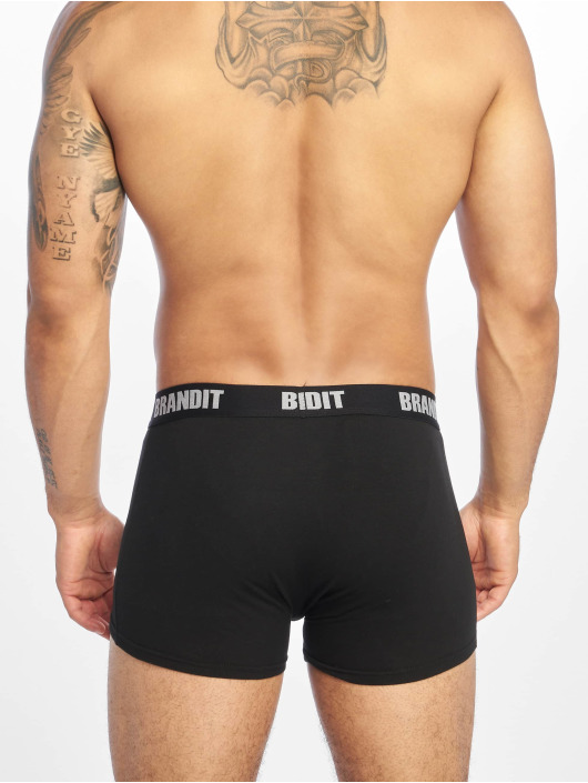 Brandit Underwear Logo 2er Pack svart