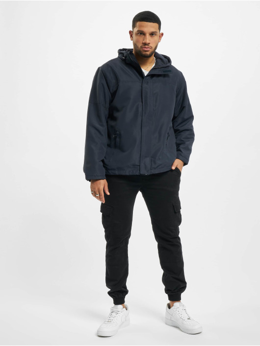 Brandit Veste mi-saison légère Frontzip bleu