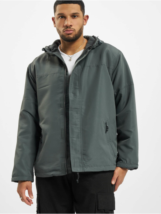 Brandit Veste mi-saison légère Frontzip gris