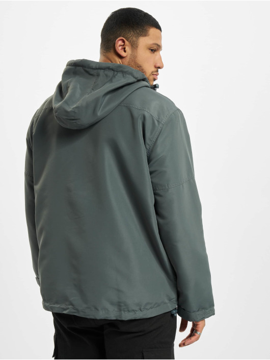 Brandit Veste mi-saison légère Frontzip gris