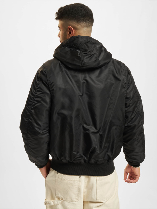Brandit Veste mi-saison légère CWU Hooded noir