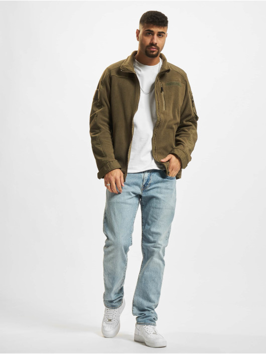 Brandit Veste mi-saison légère Fleecejacket Ripstop olive