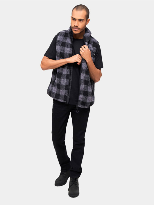 Brandit Veste Teddyfleece sort
