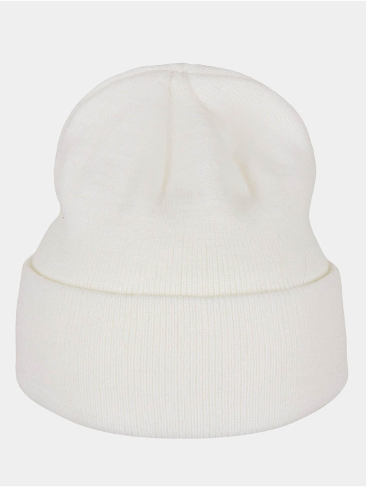 Build Your Brand Herren Beanie Heavy Knit in weiß