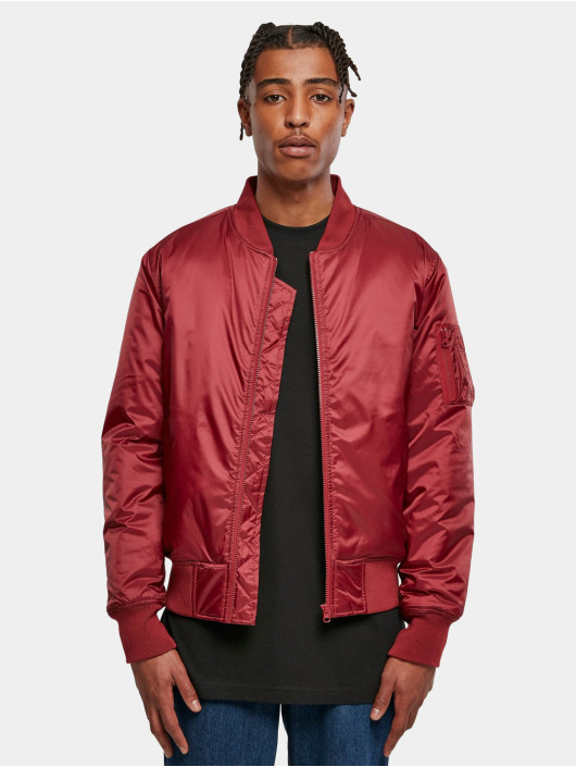Build Your Brand Bomber Bomber rouge