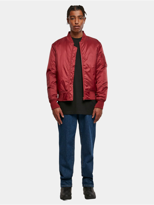 Build Your Brand Bomber Bomber rouge