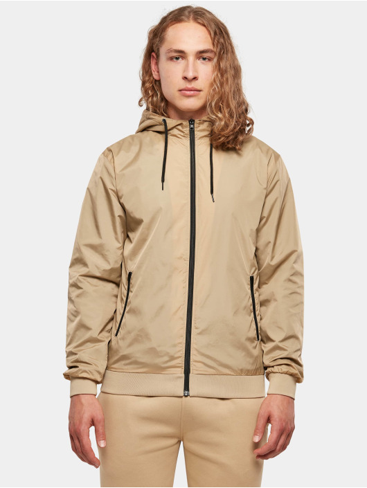 Build Your Brand Bundy na přechodné roční období Windrunner Transition béžový