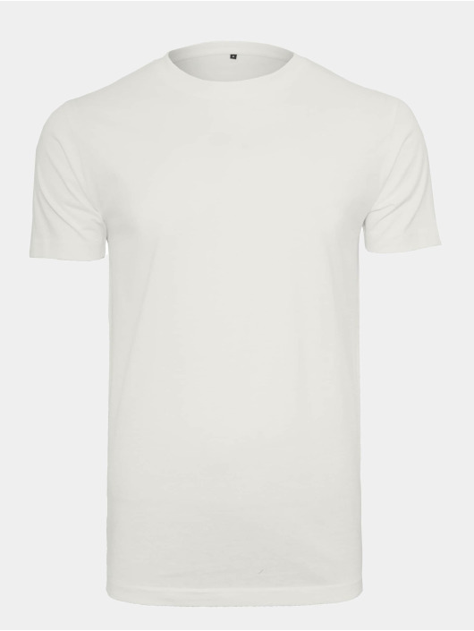 Build Your Brand Camiseta Round Neck blanco
