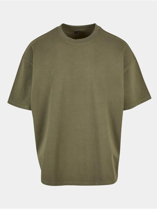 Build Your Brand Camiseta Ultra Heavy Cotton Box oliva