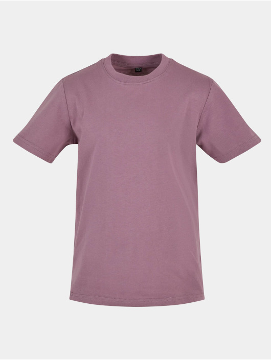 Build Your Brand Camiseta Kids Basic 2.0 púrpura