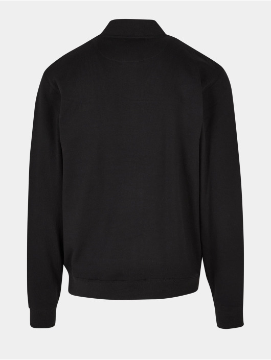 Build Your Brand Collegejackor Heavy Tonal svart