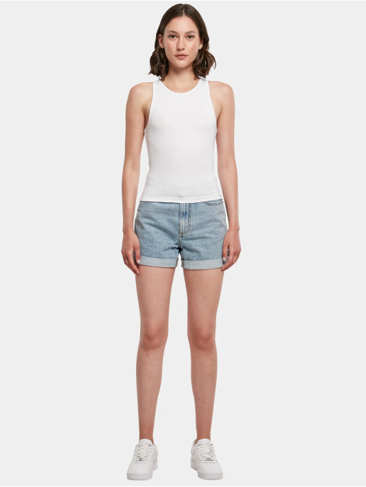 Build Your Brand Débardeur Racer Back blanc
