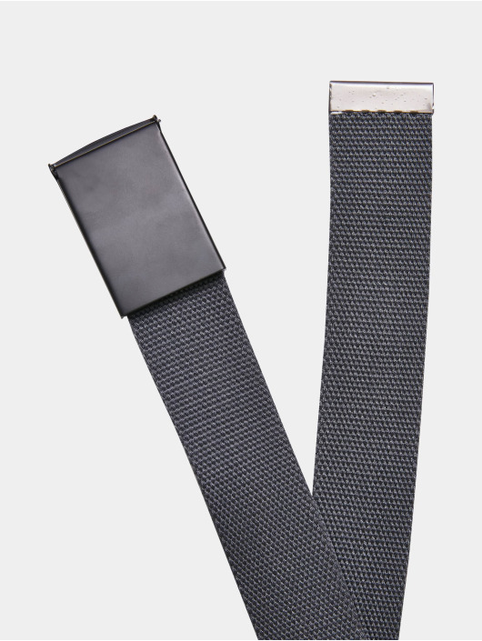 Build Your Brand Gürtel Canvas gris