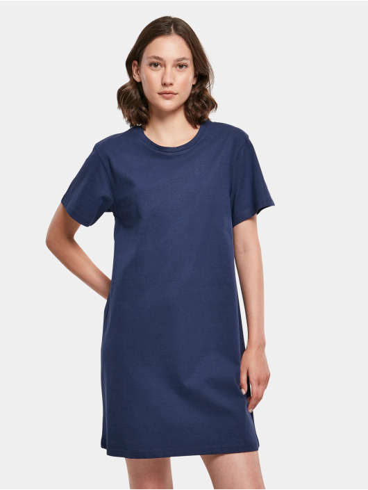 Build Your Brand jurk Tee blauw