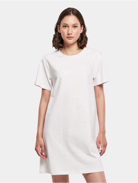 Build Your Brand jurk Tee wit
