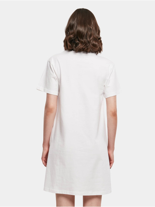 Build Your Brand jurk Tee wit