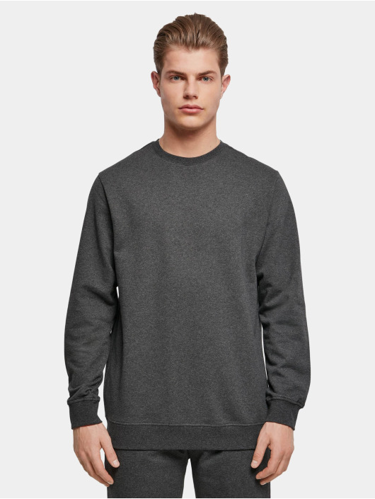 Build Your Brand Pullover Build Your Brand Basic grau