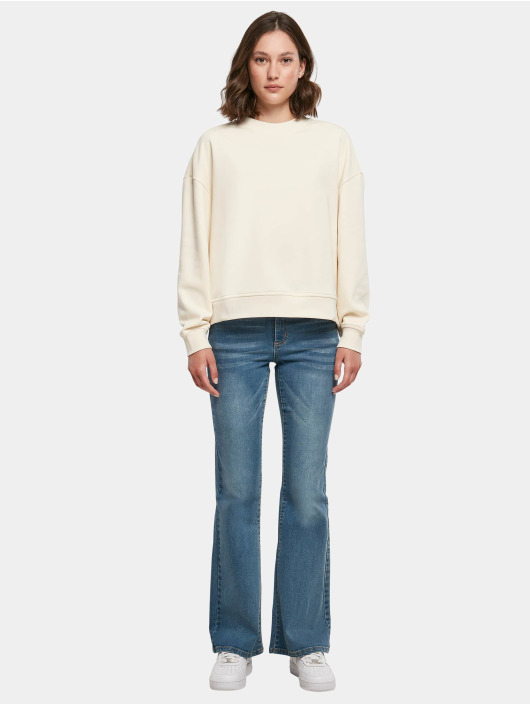 Build Your Brand Sweat & Pull Oversized Crewneck beige