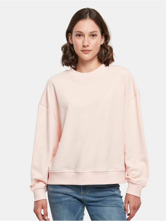 Build Your Brand Sweat & Pull Oversized Crewneck rose