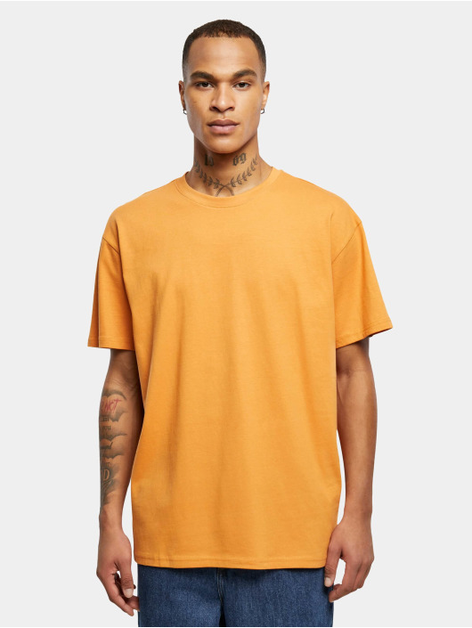 Build Your Brand T-shirt Heavy Oversize arancio
