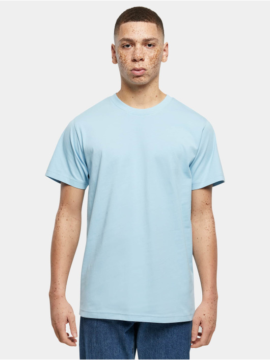 Build Your Brand Herren T-Shirt Round Neck in blau