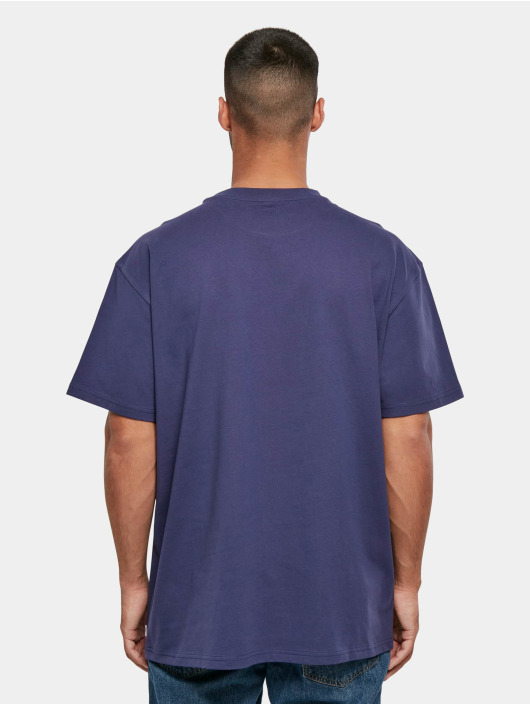 Build Your Brand T-Shirt Heavy Oversize blau