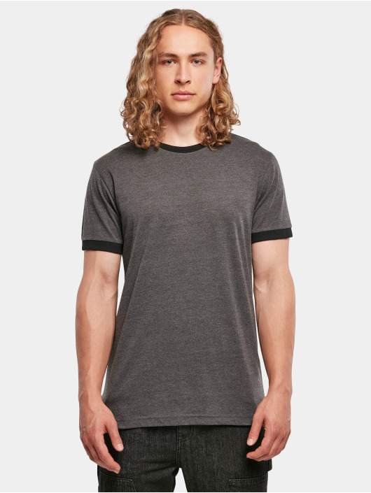 Build Your Brand t-shirt Ringer grijs