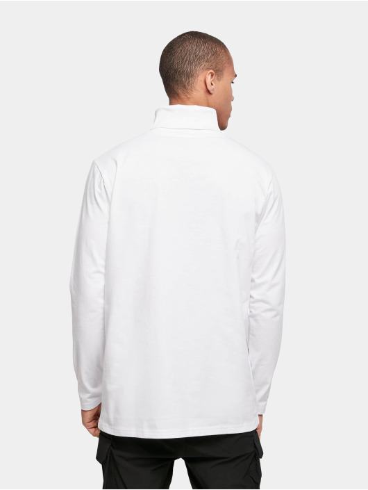 Build Your Brand T-Shirt manches longues Turtle Neck blanc
