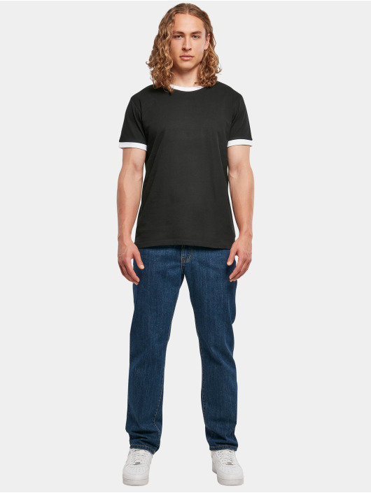 Build Your Brand T-Shirt Ringer noir