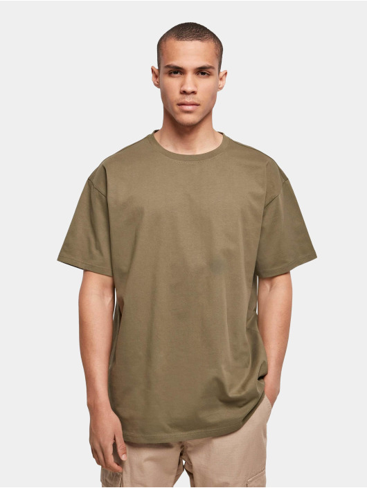 Build Your Brand T-shirt Heavy Oversize oliv