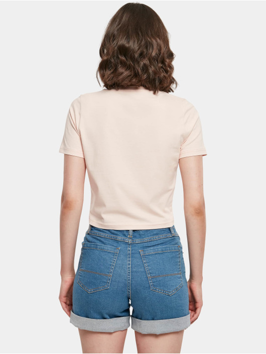 Build Your Brand t-shirt Cropped pink