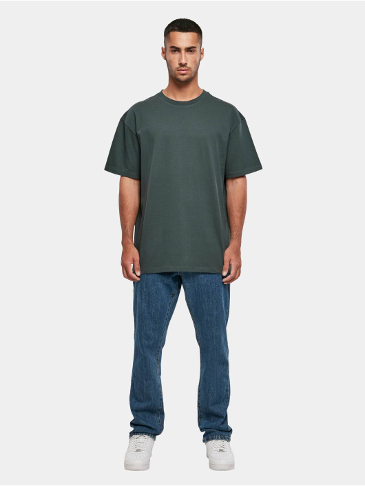 Build Your Brand T-shirt Heavy Oversize verde