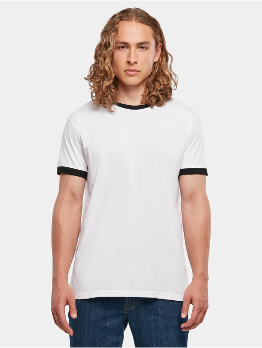 Build Your Brand t-shirt Ringer wit