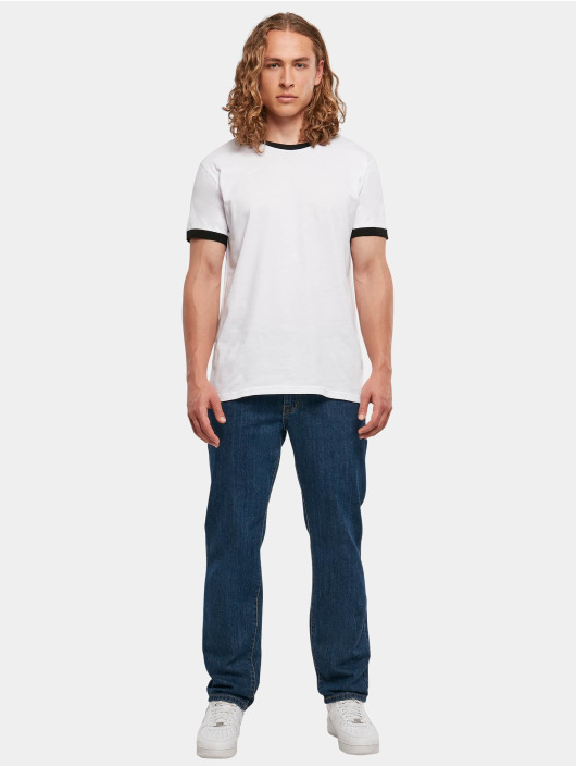 Build Your Brand t-shirt Ringer wit