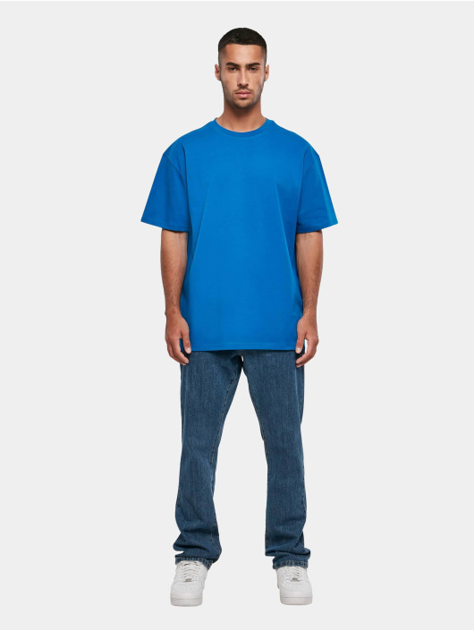 Build Your Brand T-shirts Heavy Oversize blå