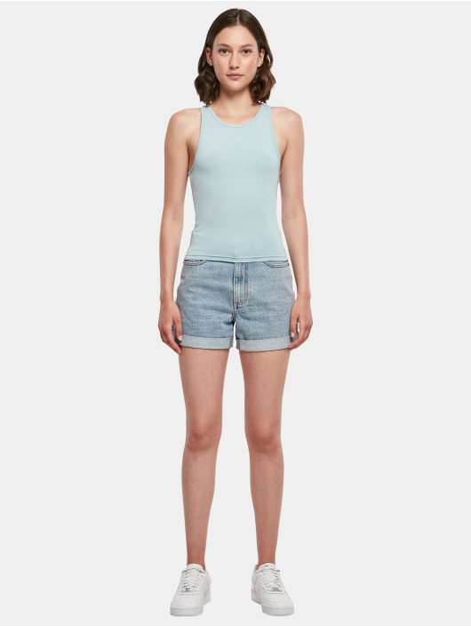 Build Your Brand Tank Top Racer Back blå