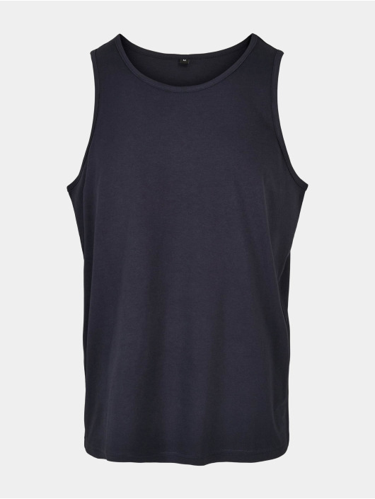 Build Your Brand Tank Tops Basic Tank Top blue