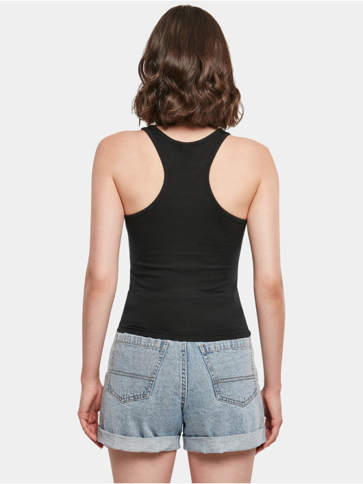 Build Your Brand Tank Tops Racer Back čern
