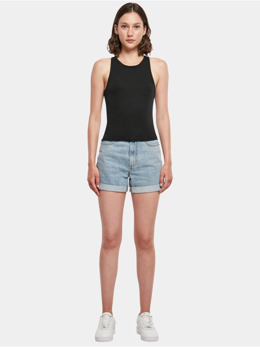 Build Your Brand Tanktop Racer Back zwart