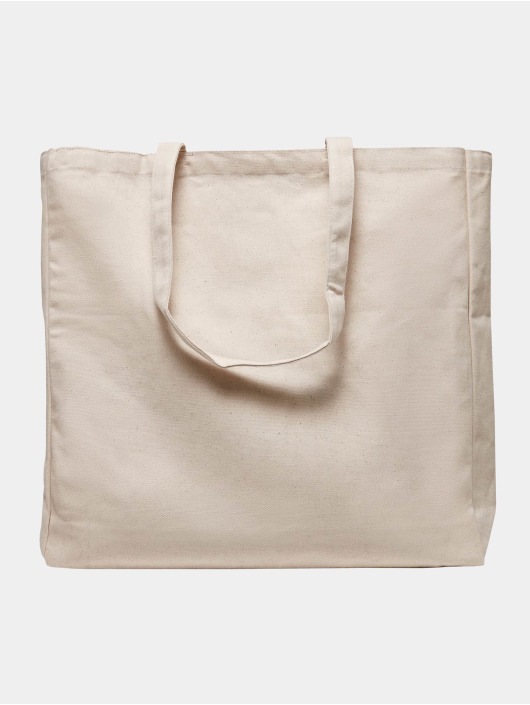 Build Your Brand Herren Tasche Oversized Canvas in weiß