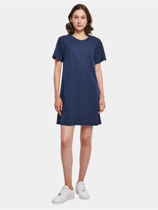 Build Your Brand Vestido Tee azul