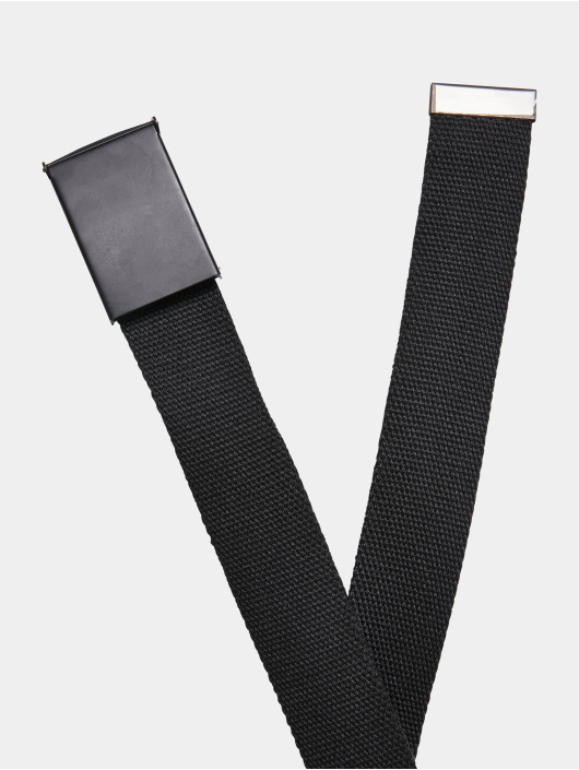 Build Your Brand Vyöt Canvas musta