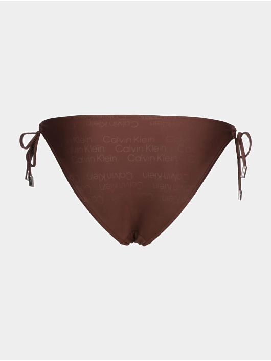 Calvin Klein Bikini String Side Tie marrone