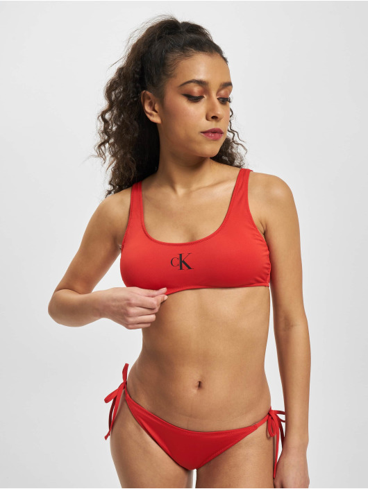 mock Overbevisende Konfrontere Calvin Klein Undertøj / Badetøj / Bikini Ck Monogram-S i rød 986670
