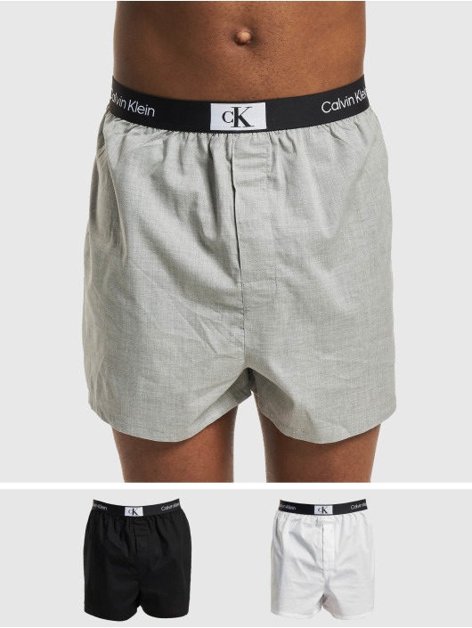 Calvin Klein boxershorts Slim 3 Pack zwart