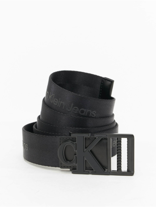 Calvin Klein Ceinture Monogram Logo noir